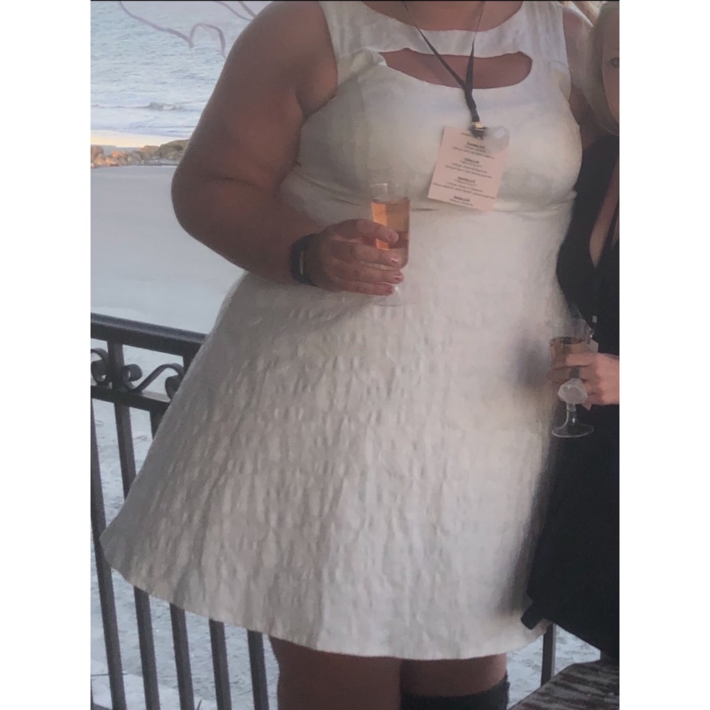 White sexy fun Torrid dress!